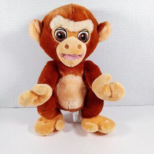 Disneyland Abu  Aladdin Plush Toy Disney Theme Park Monkey 12" Stuffed Animal